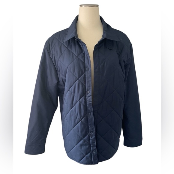Nike Men's Navy Quilted Jacket - Picture 1 of 4